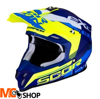 SCORPION KASK OFF-ROAD VX-16 AIR ARHUS MA BL-NE YE