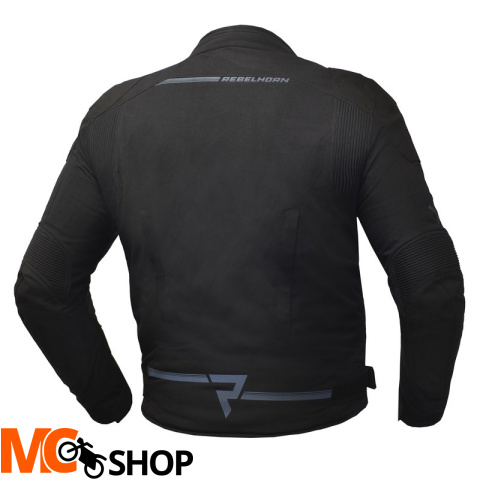 REBELHORN KURTKA TEKSTYLNA BORG BLACK