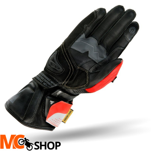 SHIMA RĘKAWICE DŁUGIE STR-2 GLOVES RED FLUO
