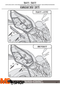 GIVI TE4117 STELAŻ SAKW BOCZNYCH 3D600 KAWASAKI Z650
