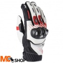 FURYGAN RĘKAWICE MOTOCYKLOWE RG19 WHITE-BLACK-RED