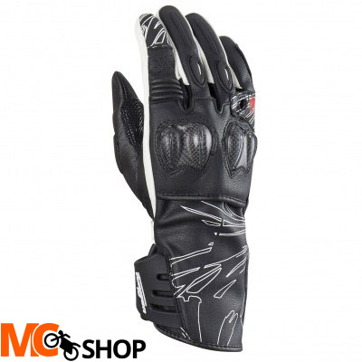 FURYGAN RĘKAWICE MOTOCYKLOWE RG20 LADY BLACK/WHITE