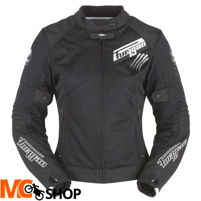 FURYGAN KURTKA MOTO PANTHA LADY VENTED BLACK-WHITE