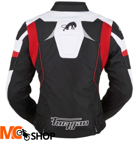 FURYGAN KURTKA MOTOCYKLOWA DAMSKA TEKST XENIA RED
