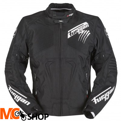 FURYGAN KURTKA MOTOCYKLOWA HURRICANE BLACK-WHITE