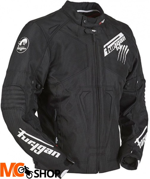 FURYGAN KURTKA MOTOCYKLOWA HURRICANE BLACK-WHITE
