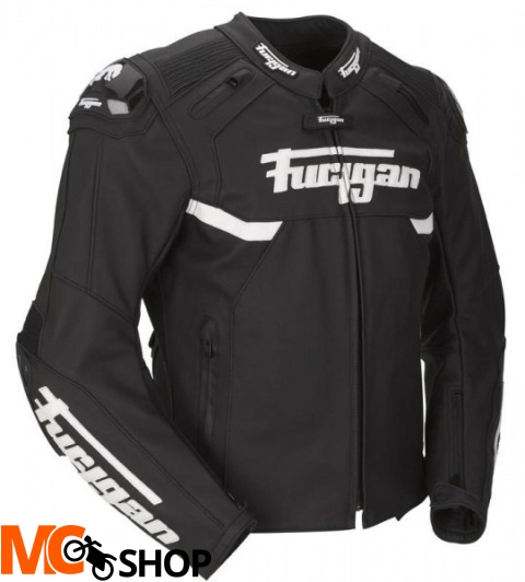 FURYGAN KURTKA MOTOCYKLOWA SKÓRA AKIRA BLACK-WHITE