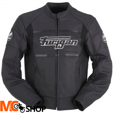 FURYGAN KURTKA MOTOCYKLOWA SKÓRZANA HUOSTON BLACK