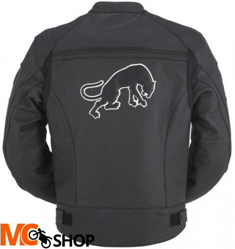 FURYGAN KURTKA MOTOCYKLOWA SKÓRZANA HUOSTON BLACK
