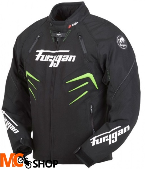 FURYGAN KURTKA MOTOCYKLOWA TEKSTYLNA SKULL GREEN