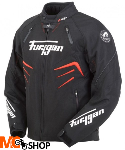 FURYGAN KURTKA MOTOCYKLOWA TEKSTYLNA SKULL RED