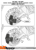 GIVI RM1156KIT KIT MONTAŻOWY RM01 / RM02 HONDA X-ADSV 750