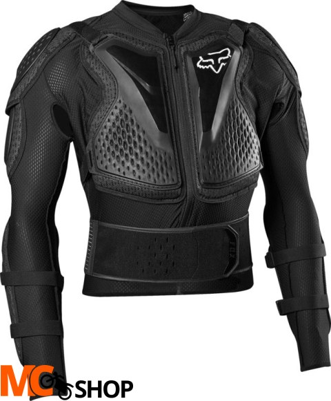 FOX KOSZULKA Z OCHRANIACZAMI TITAN SPORT BLACK