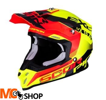 SCORPION KASK OFF-ROAD VX-16 AIR ARHUS N YE-NE RE