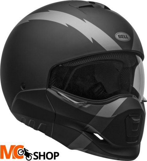 BELL KASK SYSTEMOWY BROOZER ARC MATTE BLACK/GREY