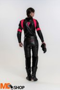 REBELHORN SPODNIE SKÓRZANE REBEL LADY BLACK/PINK