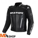 SHIMA KURTKA MOTOCYKLOWA SKÓRA BANDIT JACKET BLACK