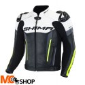 SHIMA KURTKA MOTOCYKLOWA SKÓRA BANDIT JACKET FLUO