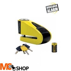 AUVRAY Blokada na tarczę z alarmem B-LOCK 10 żół