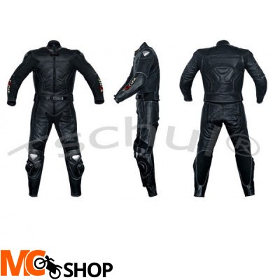 TSCHUL KOMBINEZON MOTOCYKLOWY SKÓRZANY 725 BLACK
