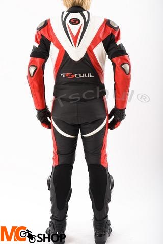 TSCHUL KOMBINEZON MOTOCYKLOWY SKÓRZANY 737 RED