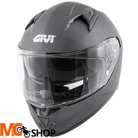 GIVI KASK 50.6 STOCCARDA INTEGRALNY Z BLĘDĄ tytan matt