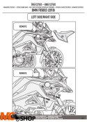 KAPPA KN5127OX GMOLE OSŁONY SILNIKA BMW F 750GS STAL