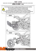 KAPPA KZ1165 STELAŻ KUFRA CENTRALNEGO HONDA CB