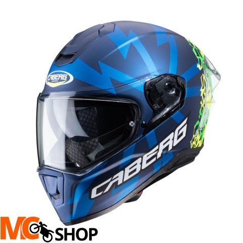 CABERG KASK INTEGRALNY DRIFT EVO STORM MATT BLUE/Y