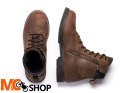 ALASKA BUTY MOTOCYKLOWE BROGER VINTAGE BROWN