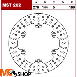 TRW Tarcza hamulcowa MST202 HONDA SLR 650 NT 700 C