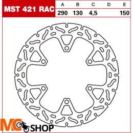 TRW Tarcza hamulcowa MST421RAC KAWASAKI EX 250 R