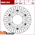 TRW Tarcza hamulcowa MSW253 BMW F 650 700 800 GS A