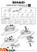SHAD H0CB56ST STELAŻ KUFRA TYŁ DO HONDA CB 500 F