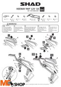 SHAD K0RK18ST STELAŻ KUFRA TYŁ KEEWAY RKF 125 18-19