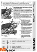 SHAD KSHK0XC32ST STELAŻ KUFRA TYŁ DO KYMCO K-XCT