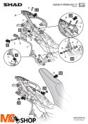 SHAD S0VS27IF STELAŻ KUFRA BOCZNEGO 3P DO SUZUKI DL 250