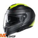 HJC KASK SYSTEMOWY I90 DAVAN BLACK/FLO YELLOW