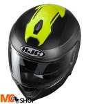 HJC KASK SYSTEMOWY I90 DAVAN BLACK/FLO YELLOW