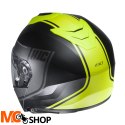 HJC KASK SYSTEMOWY I90 DAVAN BLACK/FLO YELLOW