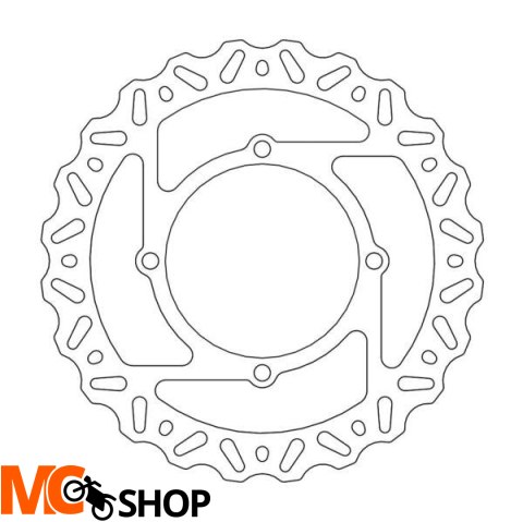 PROX 37.BD14206 TARCZA HAMULCOWA PRZÓD KAWASAKI K