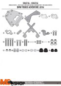 KAPPA KRA5134 STELAŻ KUFRA CENTRALNEGO BMW F 850GS