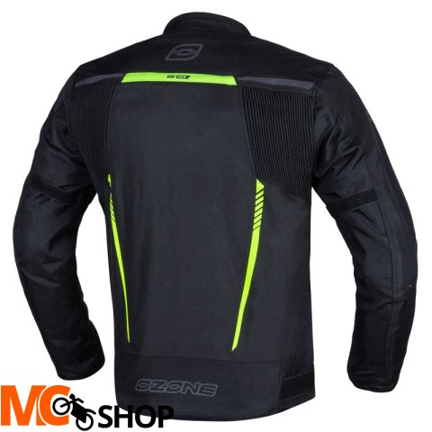 OZONE KURTKA TEKSTYLNA DELTA IV BLACK/FLO YELLOW