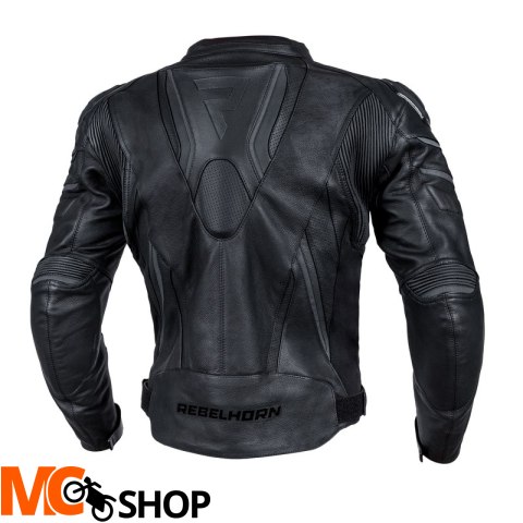 REBELHORN KURTKA SKÓRZANA FIGHTER BLACK