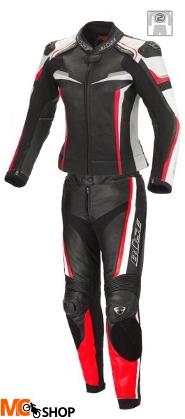 BUSE Mille Kombinezon motocyklowy czarno-czerwony