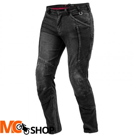 SHIMA JEANSY MOTOCYKLOWE GHOST JEANS BLACK