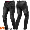 SHIMA JEANSY MOTOCYKLOWE GHOST JEANS BLACK