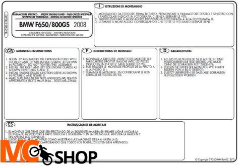 Kappa KN690 GMOLE BMW F650GS-F800GS