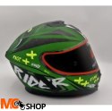 LAZER Kask Motocyklowy RAFALE Oni Zielony Czarny