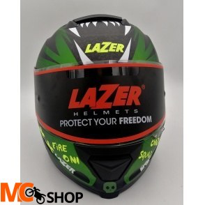 LAZER Kask Motocyklowy RAFALE Oni Zielony Czarny